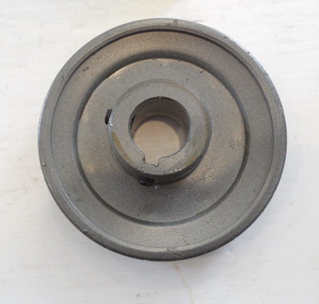 4-1/2" Outside Diameter 1" Bore V Belt Pulley 245010 Use with 5L, 4L