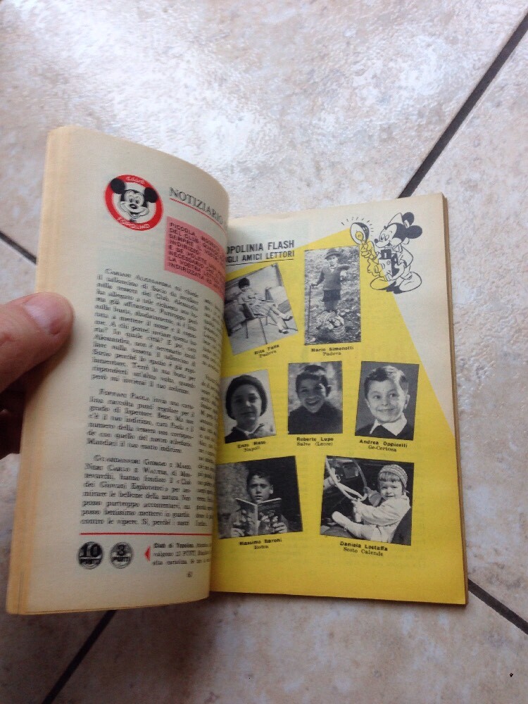 Mickey Mouse Booklet No. 415 1963 Excellent