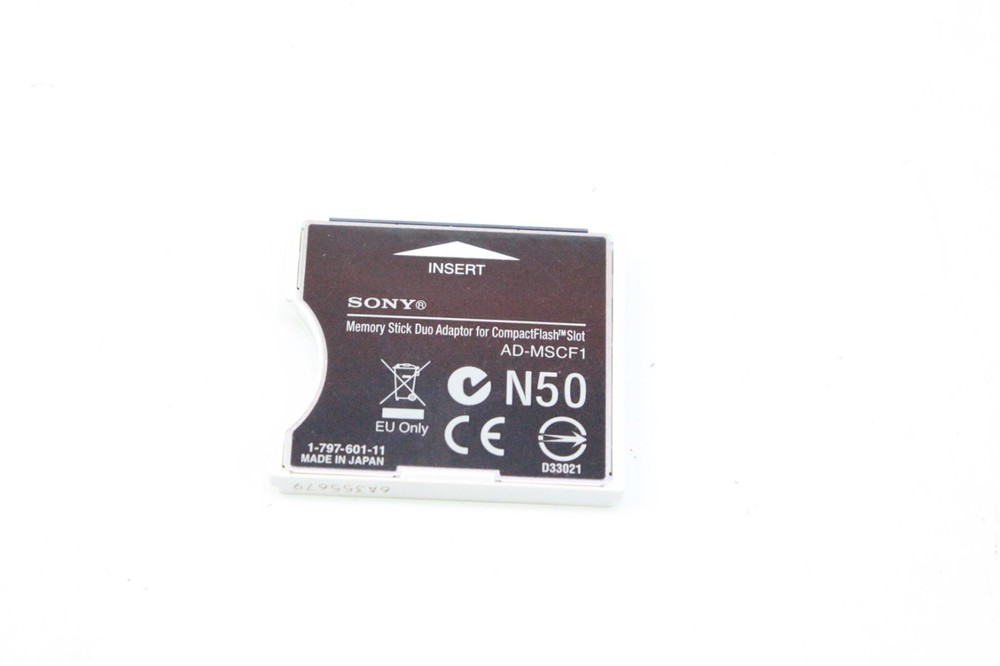 Sony AD-MSCF1 Memory Stick Duo Adapter for Compct Flash