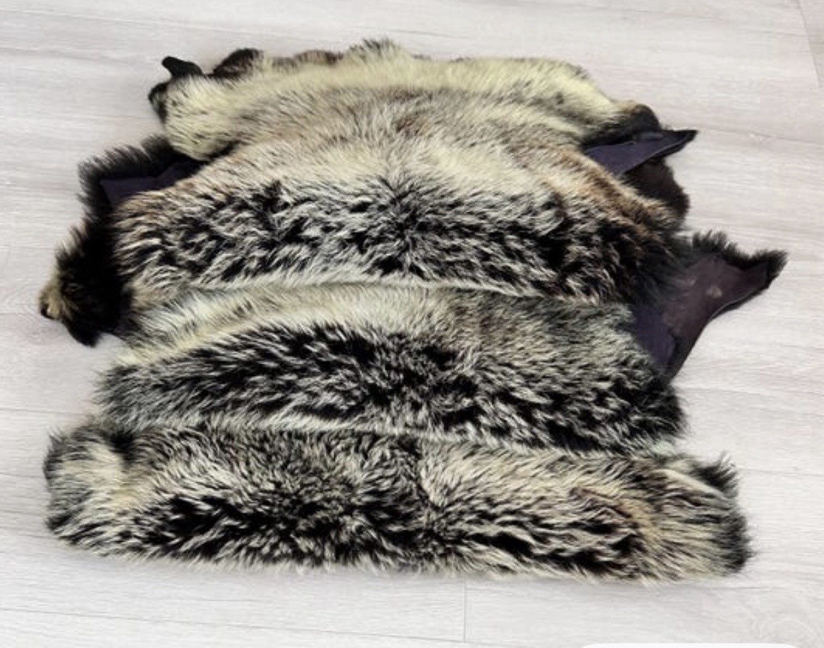 Set Of 3,%100 Toscana Sheepskin Rug,Sheepskin Pelt,color,black,bej