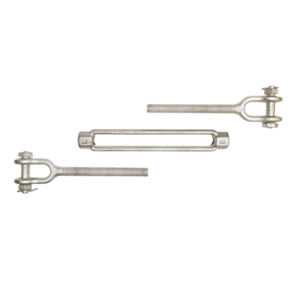 3/4 x 9" Turnbuckle Jaw Jaw Galvanized Steel 5200 LBS Marine Boat Shade Sail