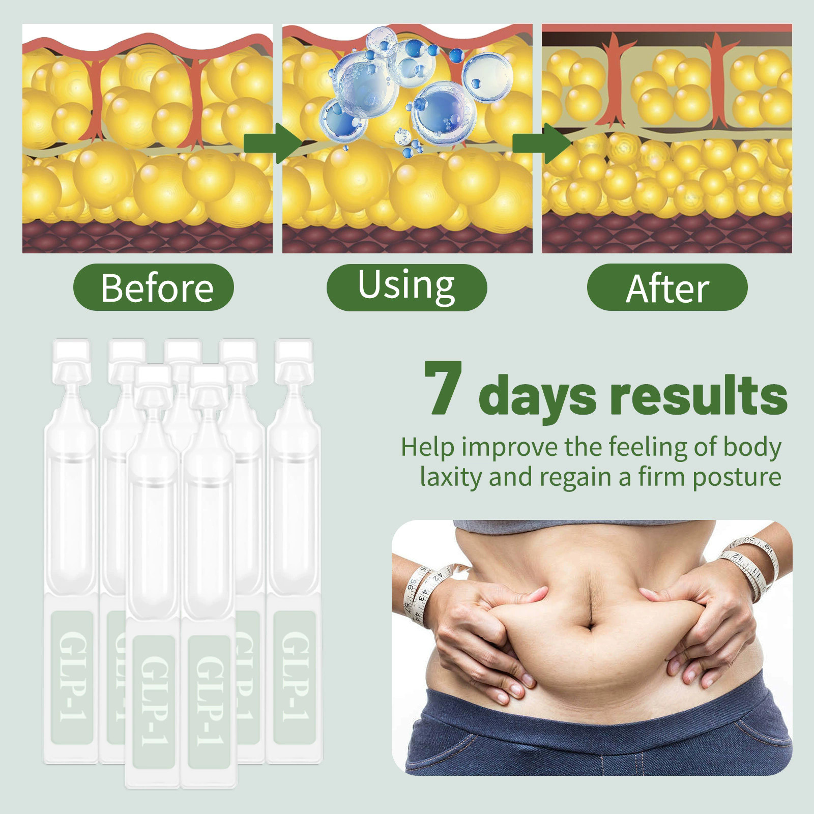 gl-18-in-1 Slim Healthy Oral Solution,Advanced Supplement Liquid Drops