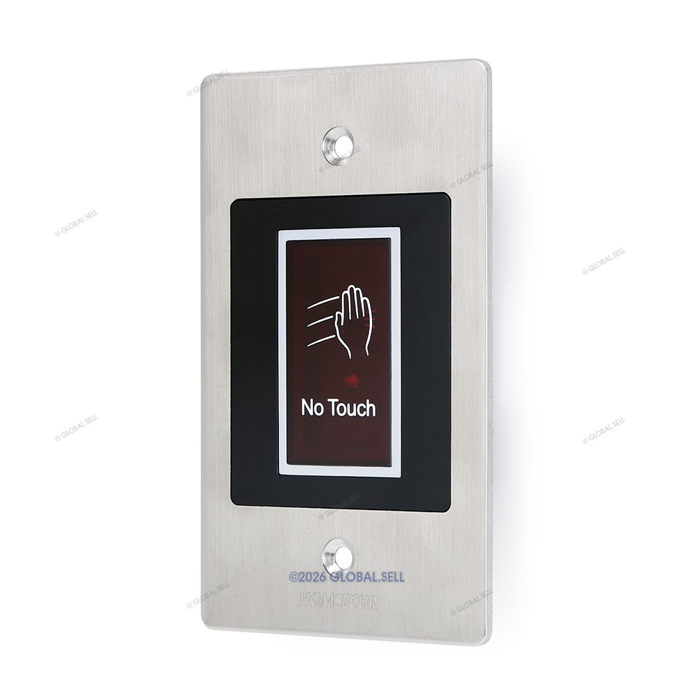 IR Touchless Switch LED No-Touch Exit Button For Door Open Access Control Lock