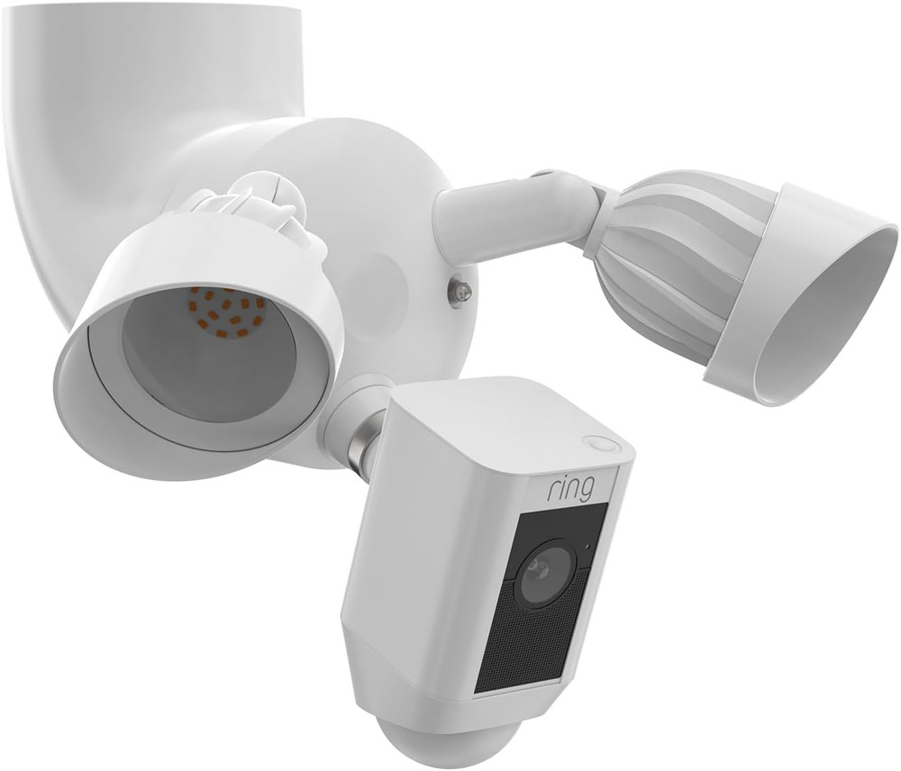 Outdoor Camera Eave Mount Bracket Compatible with R-Ing Floodlight Cam Wired ...