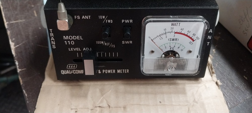 Qual-Comp Model 110 Power Meter Standing Wave Bridge device
