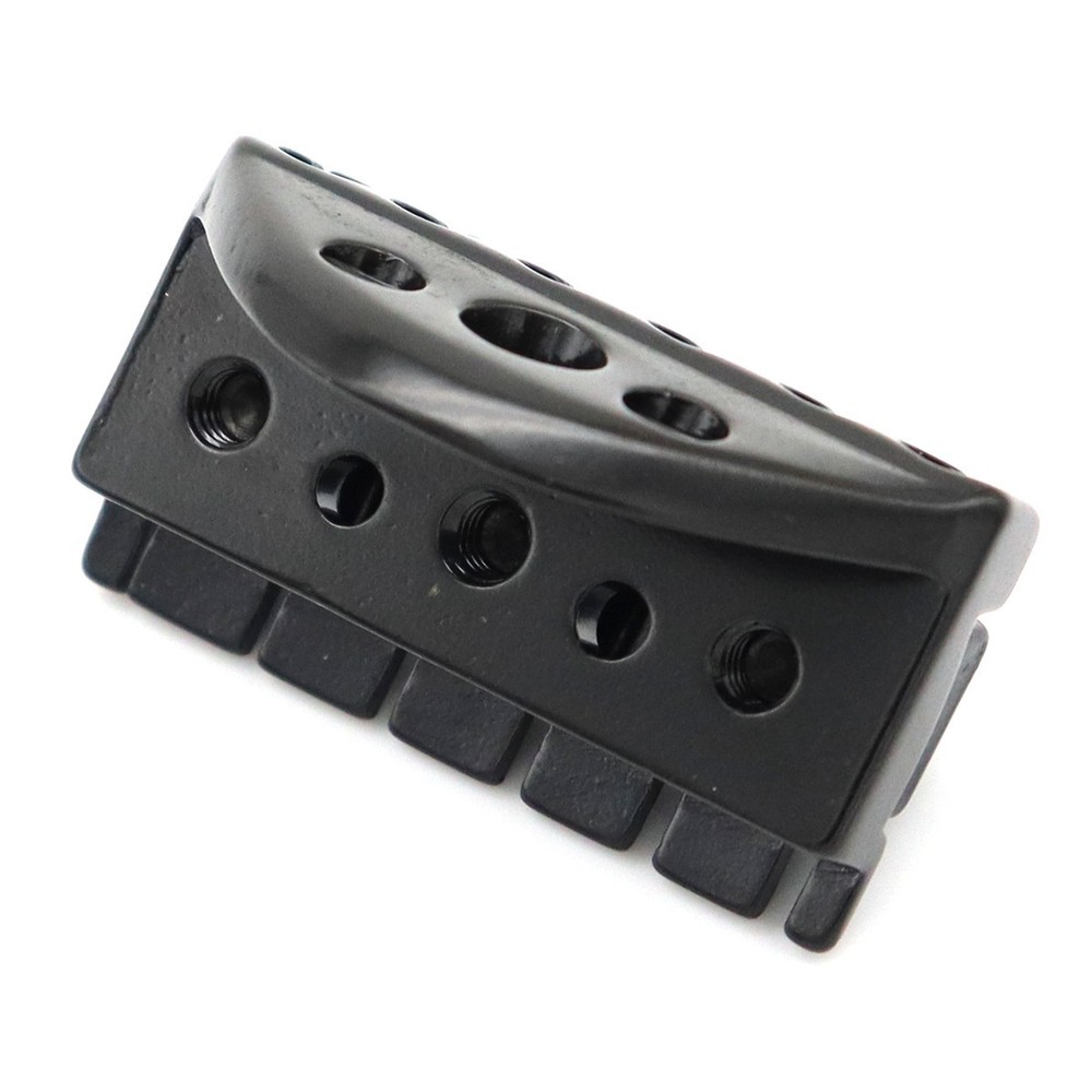 6 String Headless Electric Guitar Roller Tremolo Bridge with String Locks Black