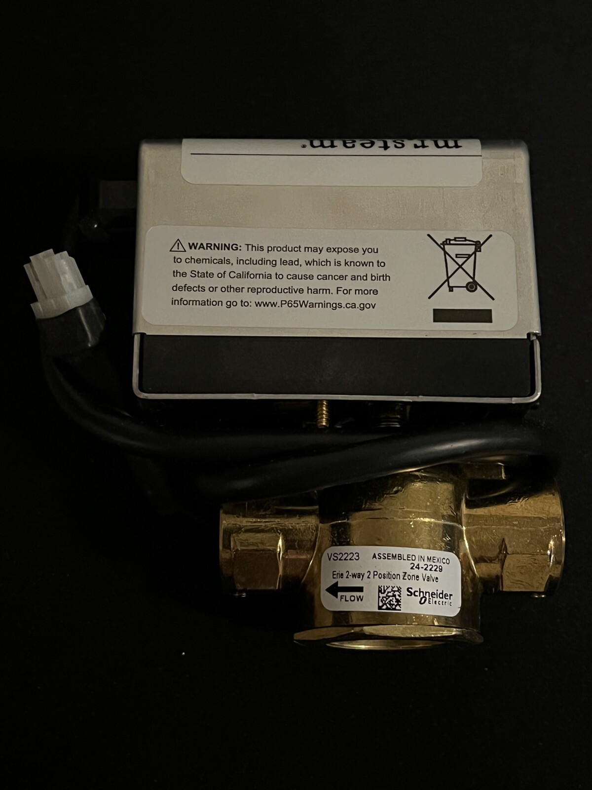 original Mr. Steam MS81500e auto flush for residential MS generators Brand New