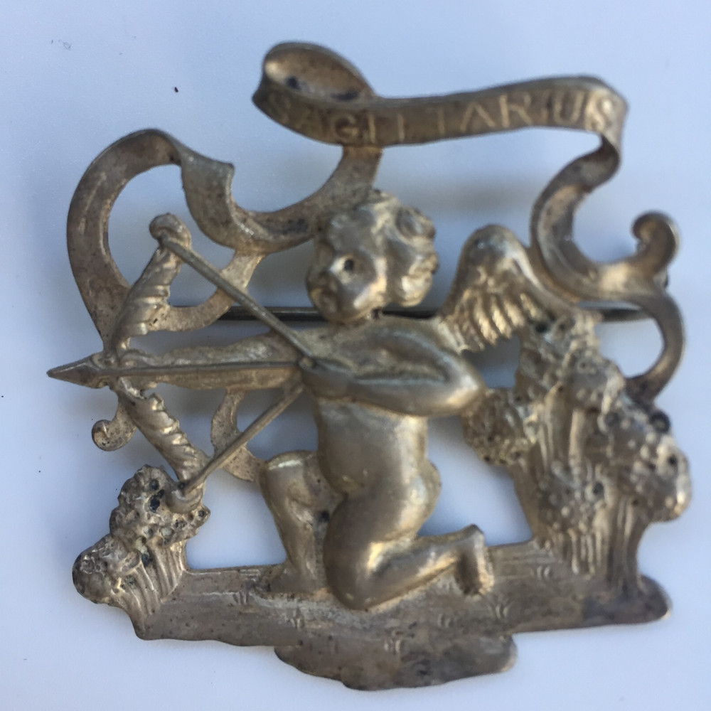 CINI STERLING SILVER SAGITTARIUS PIN