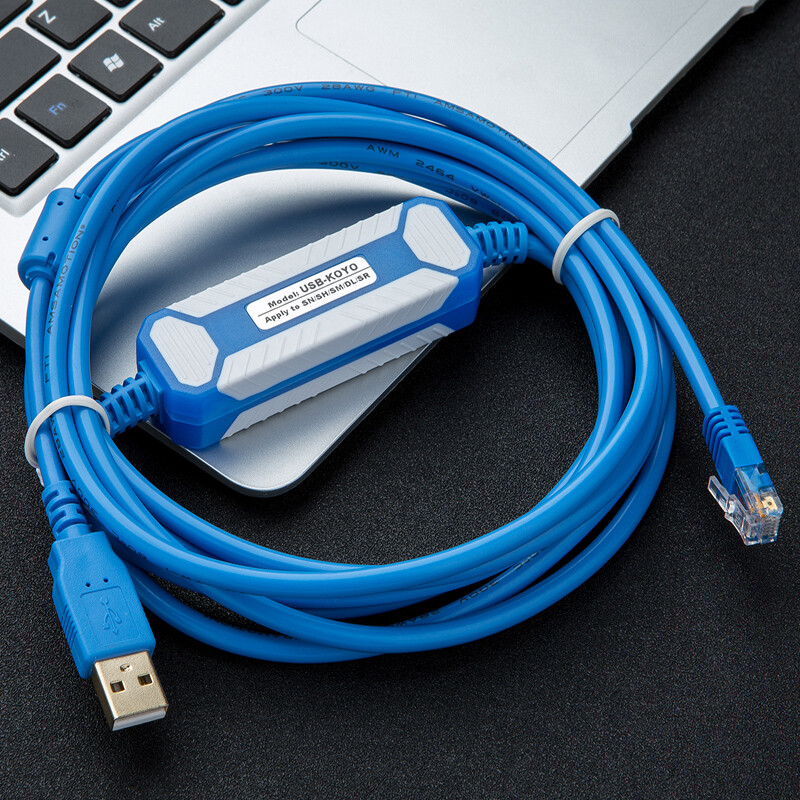 qty：1  For USB connector  SM/SH/SN/DL/SU series PLC programming cable
