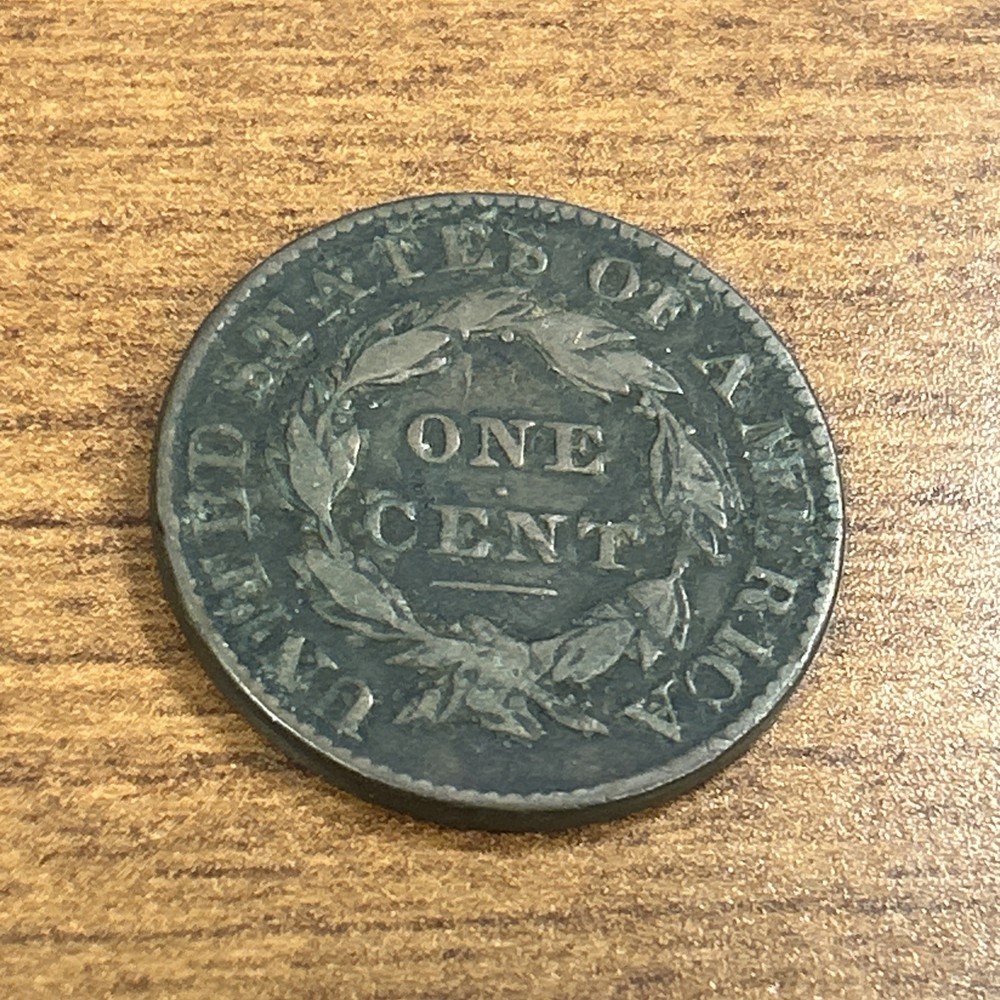 1831 Coronet Head Large Cent F