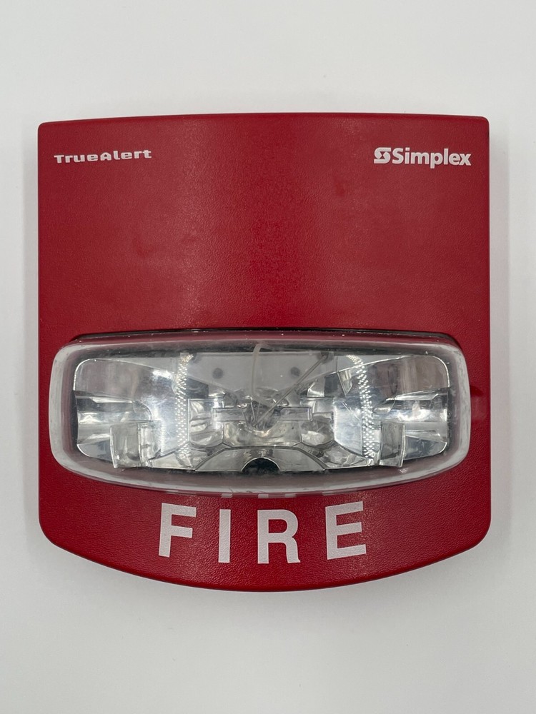 SIMPLEX 4903-9418 WALL HORN STROBE RED NON-ADDRESSABLE (SAME DAY SHIPPING)