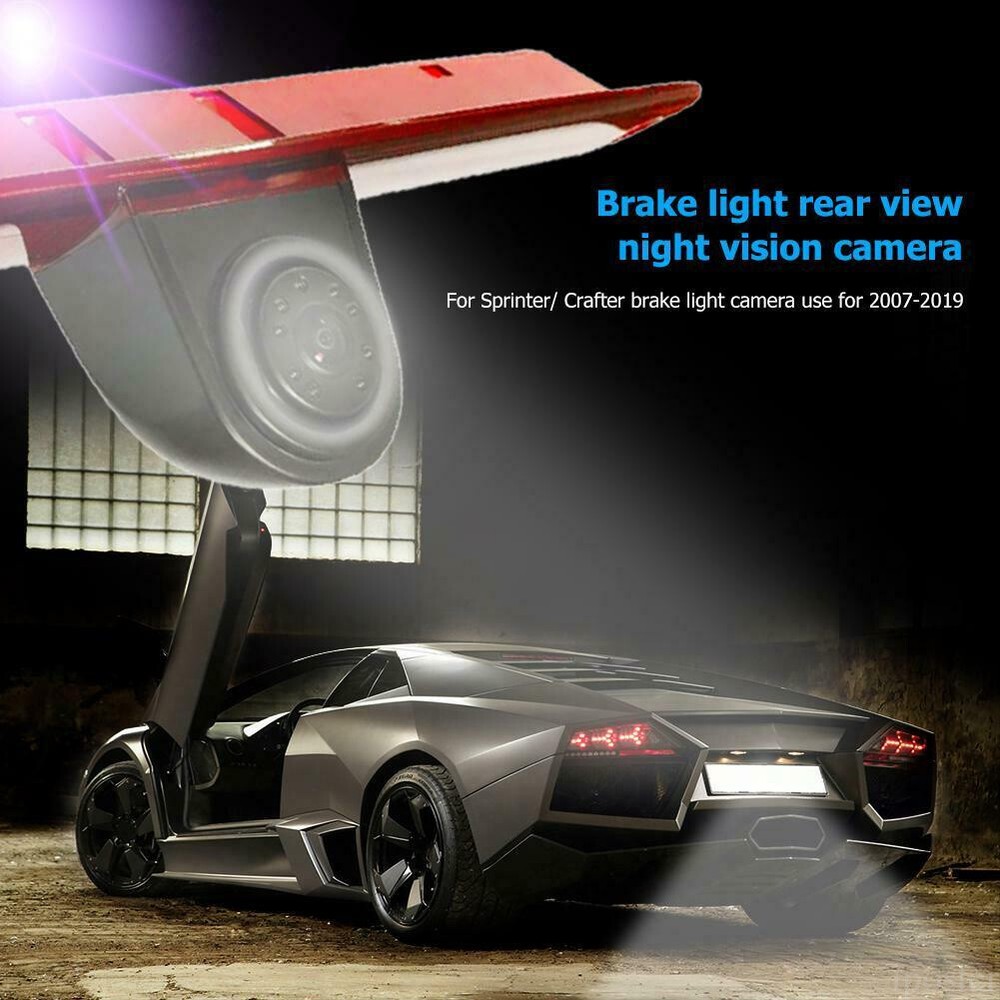 iPoster 3rd Brake Light Rear View Backup Camera For MB Sprinter / VW Crafter