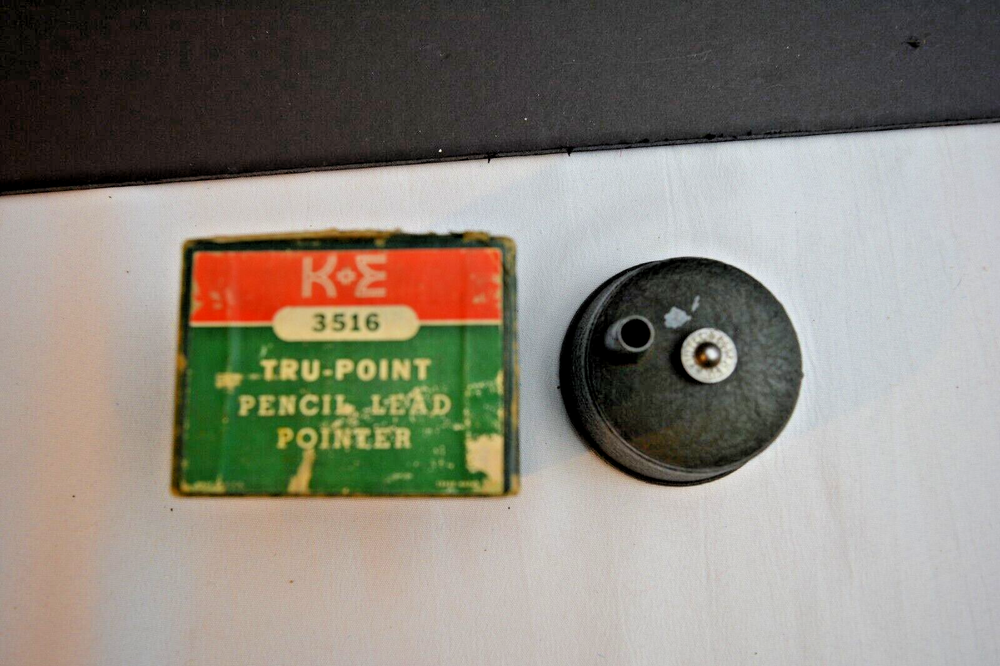 Keuffel & Esser, K & E # 3516 Tru-Point Drafting Pencil Lead Pointer Sharpener