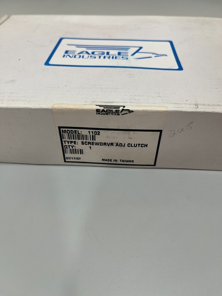 Eagle Industries 2005 Screwdriver Adjustable Clutch