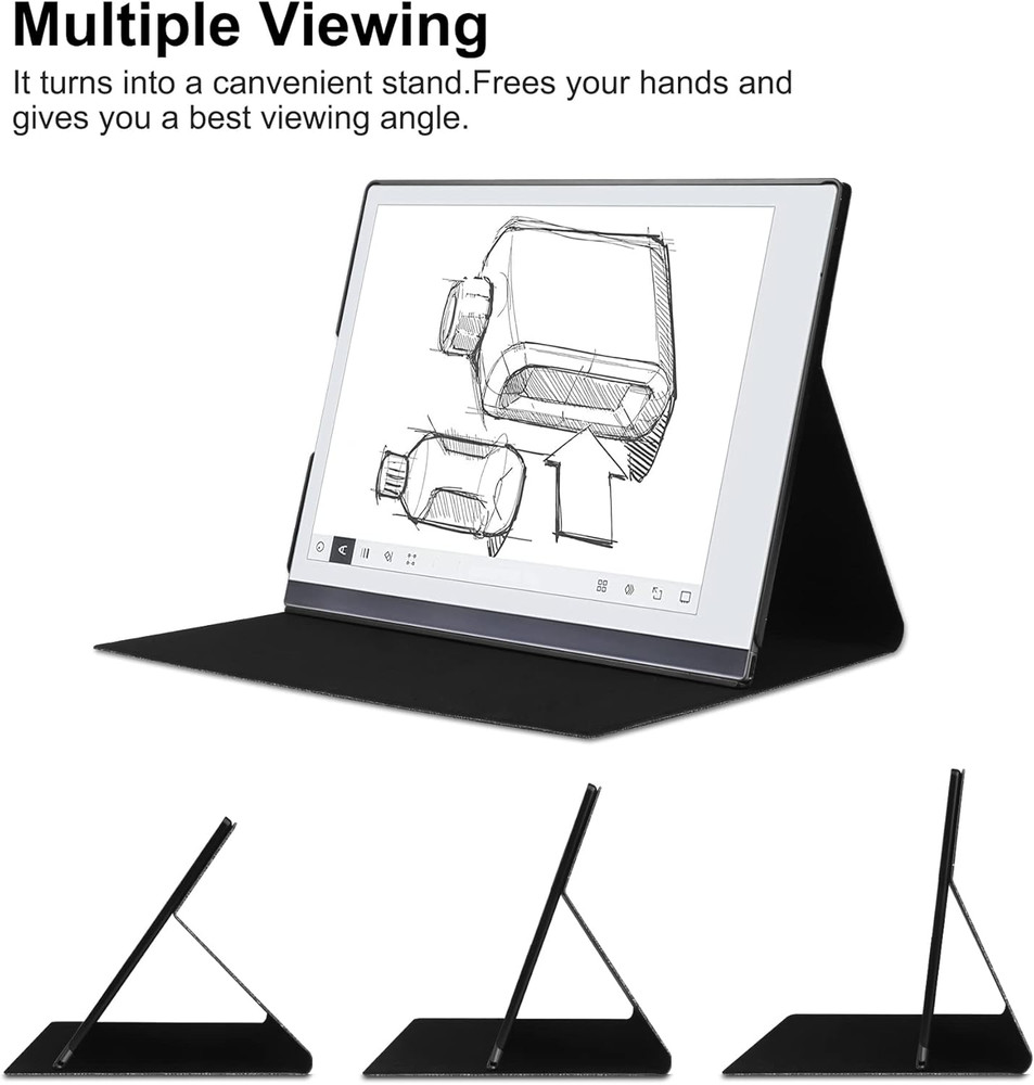 Case for Remarkable 2 Tablet Case, Slim Lightweight Stand Hard Back Shell Protec