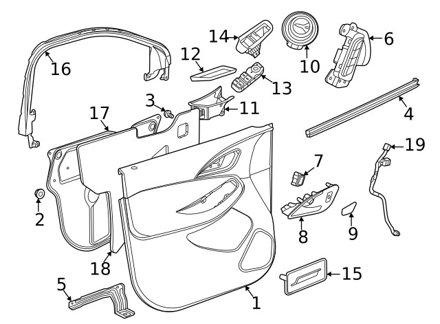Genuine GM Bracket 42687093