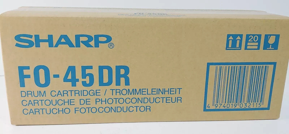 Genuine Sharp FO-45DR Drum Unit - NEW SEALED Free Shipping