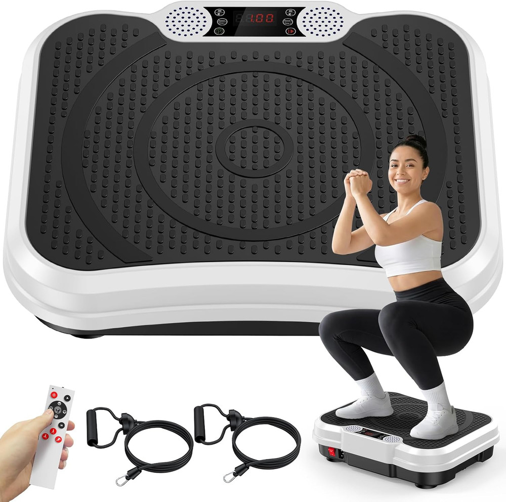Vibration Plate Exercise Machine for Lymphatic Drainage, Vibration Platform for