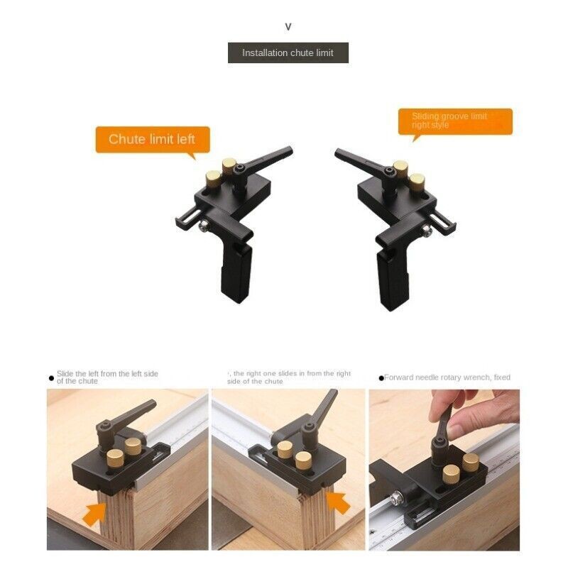 Universal Push Handle Slide Scale Special Limit Change Woodworker Slide Tool