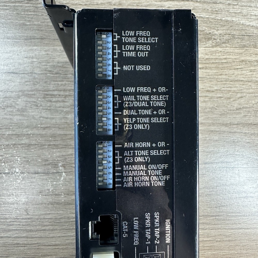 Code 3 Banshee Siren Amplifier 12V Police Emergency Unit Tested Power