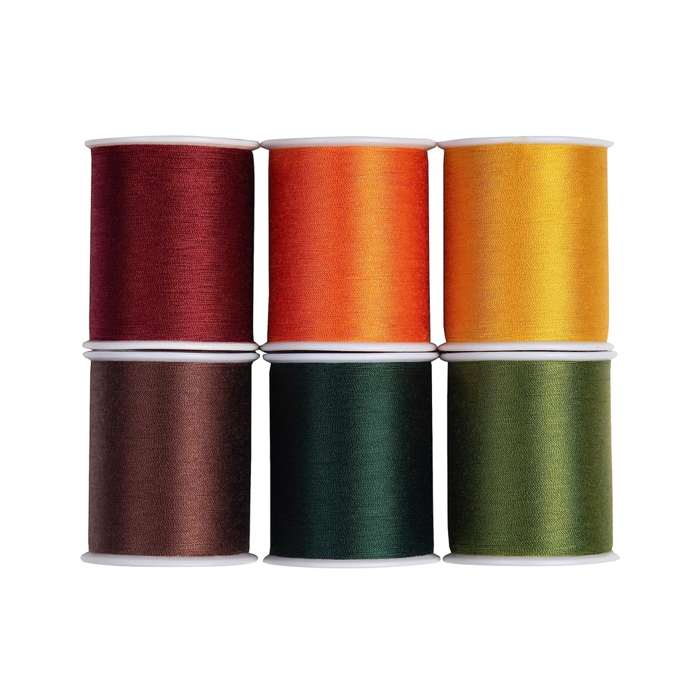 Superior Threads Sew Complete Polyester Quilting Thread 300yd Spool 6-Pack