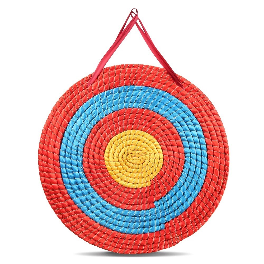 20" Solid Straw Archery Target, Hand-Made for Recurve/Longbow/Compound Bow