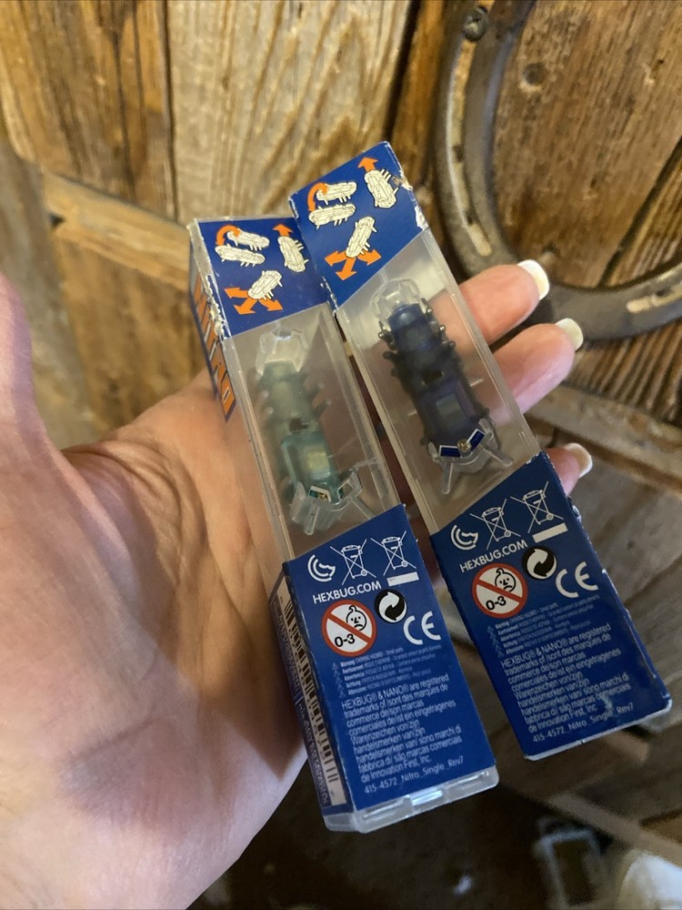 Nano Nitro Hexbug Grey/Teal & Grey/Blue