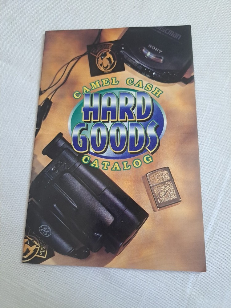 Vintage camel cash hard goods catalog camel cigarettes