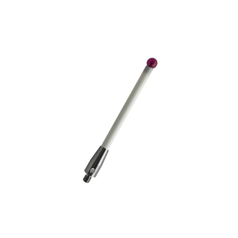 1pcs A-5000-3712 CMM Touch Probe Stylus 6mm Ruby Ball Tips 100mm M4 Ceramic Stem