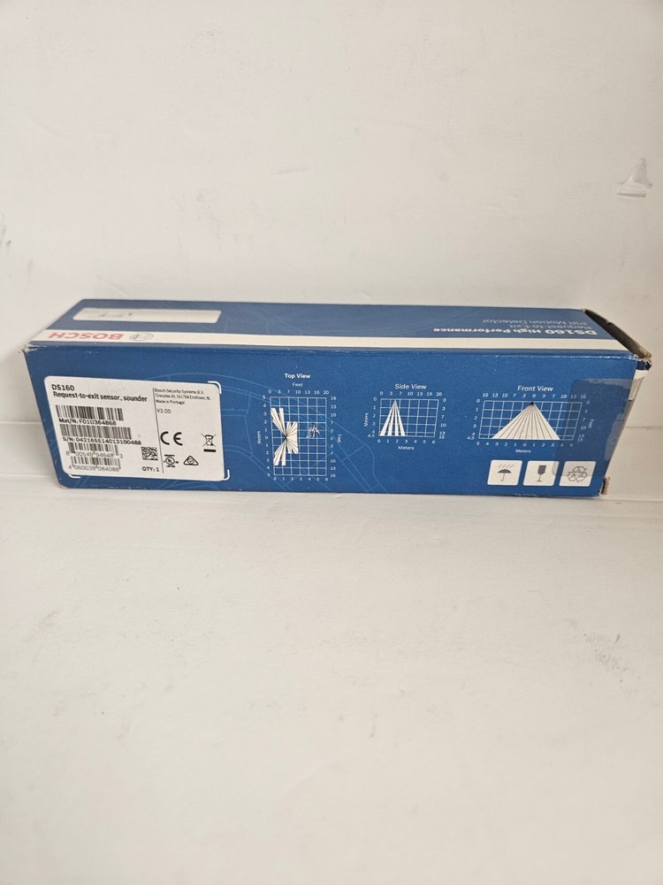 Bosch DS160 High Performance Request-to-Exit Motion Sensor NEW Sealed