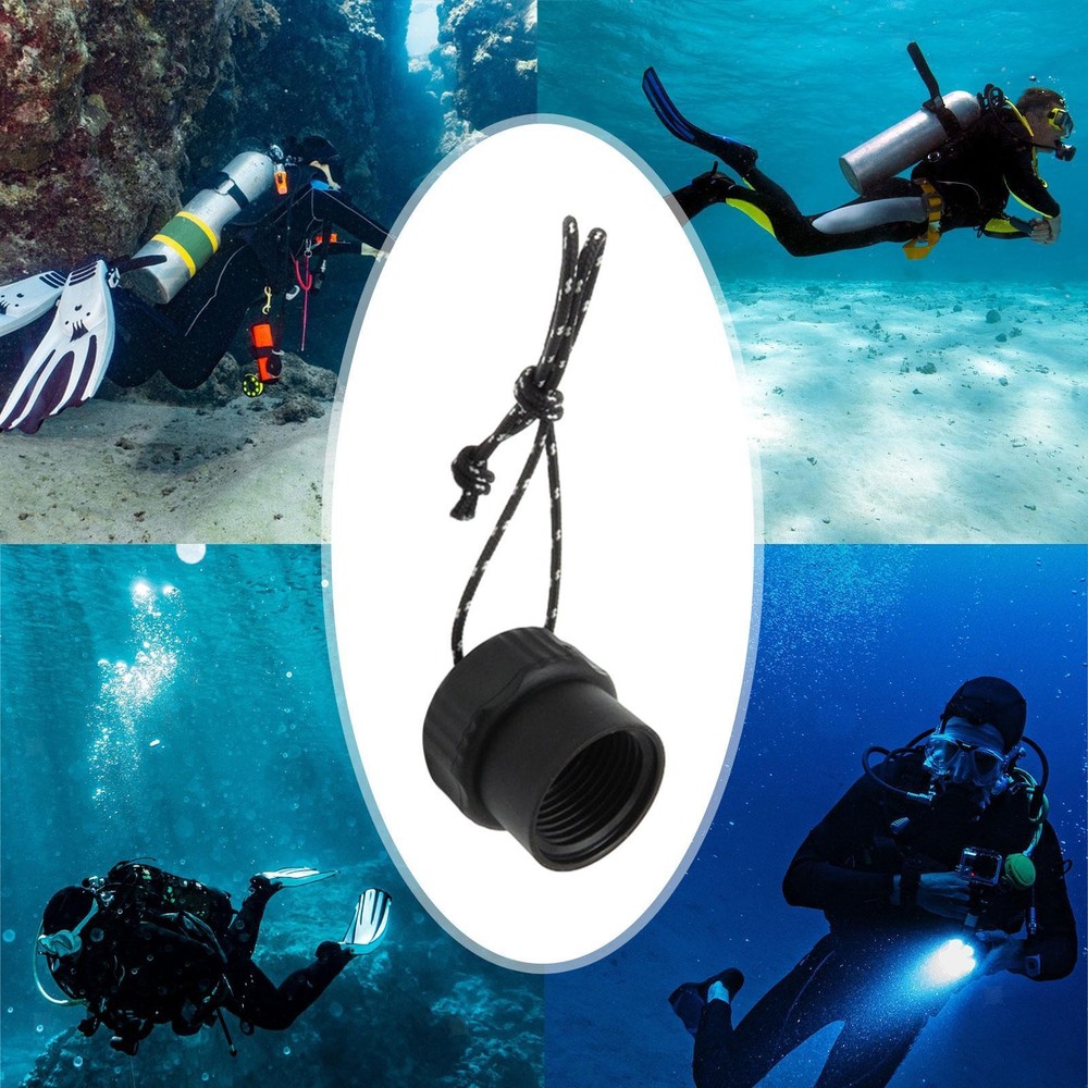 Diving Dust Cap Threaded Dust Plug Dive Tank Cover