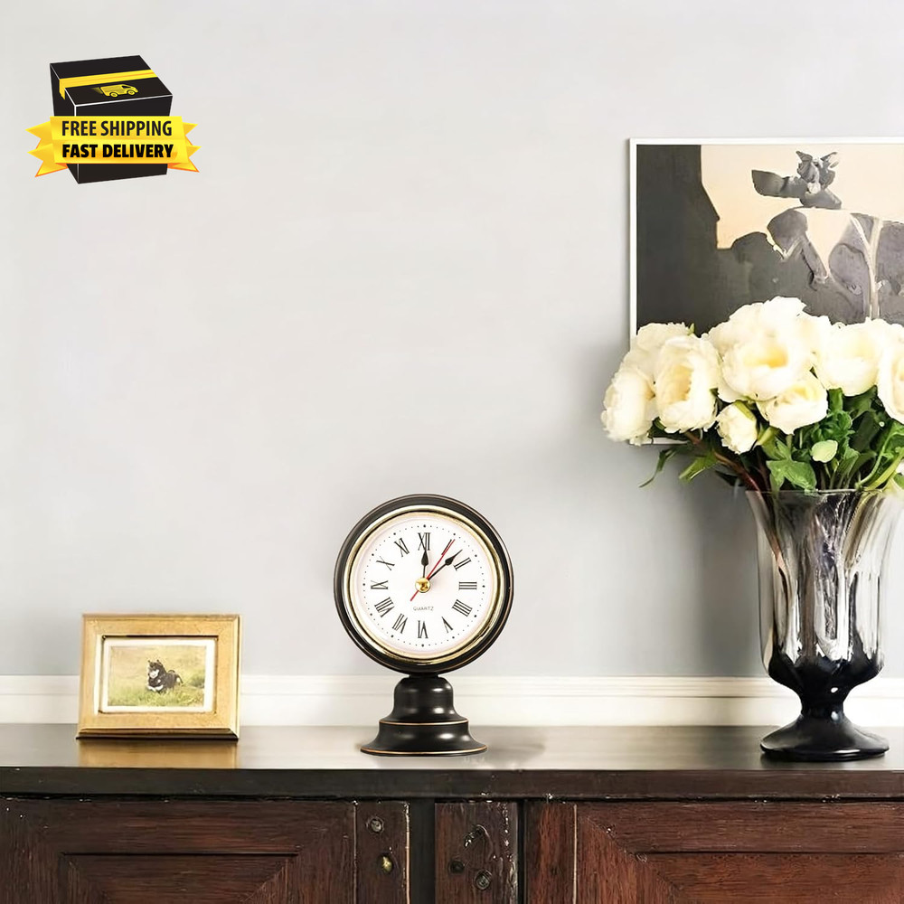 Classic Clock Craft Quartz Movement 2-1/2 (65Mm) round Clocks Head Insert Roman