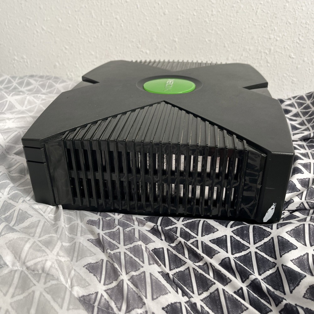 Original Working Microsoft XBOX Video Game Console Only Tested And Working