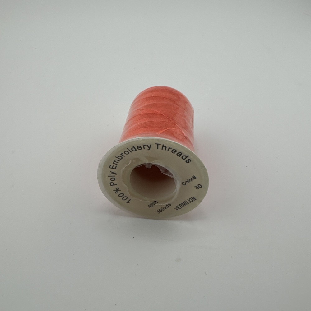 Embroidery Machine Polyester Thread 8 Rolls Assorted Colors 550yds