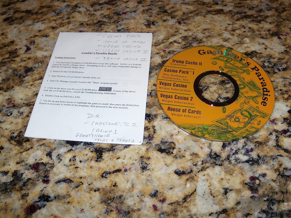 Gambler's Paradise (PC) Game Windows (Near Mint)