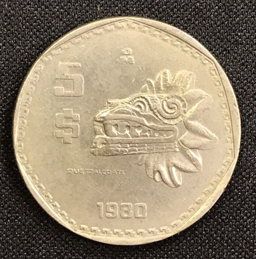 Mexico 1980 - 5 Pesos