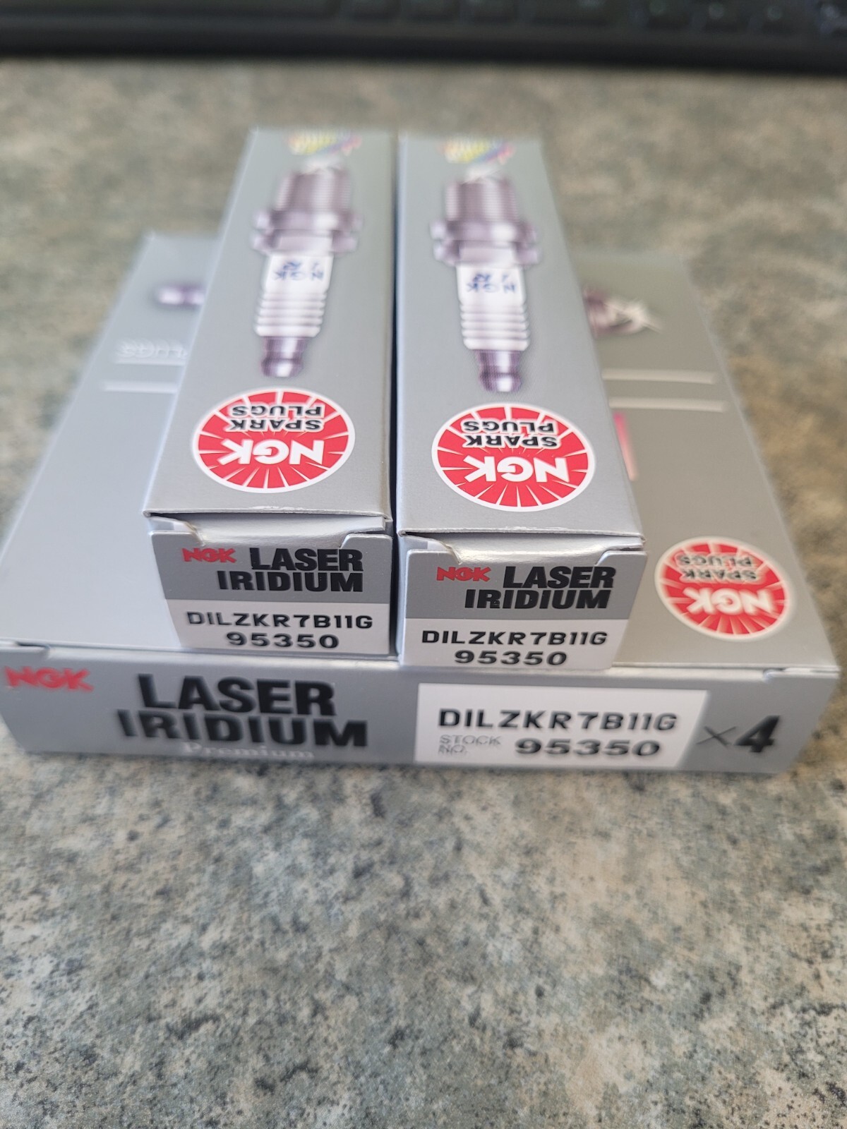 6 new park Plug-Laser Iridium High Ignitability NGK DILZKR7B11G 95350 FAST SHIP