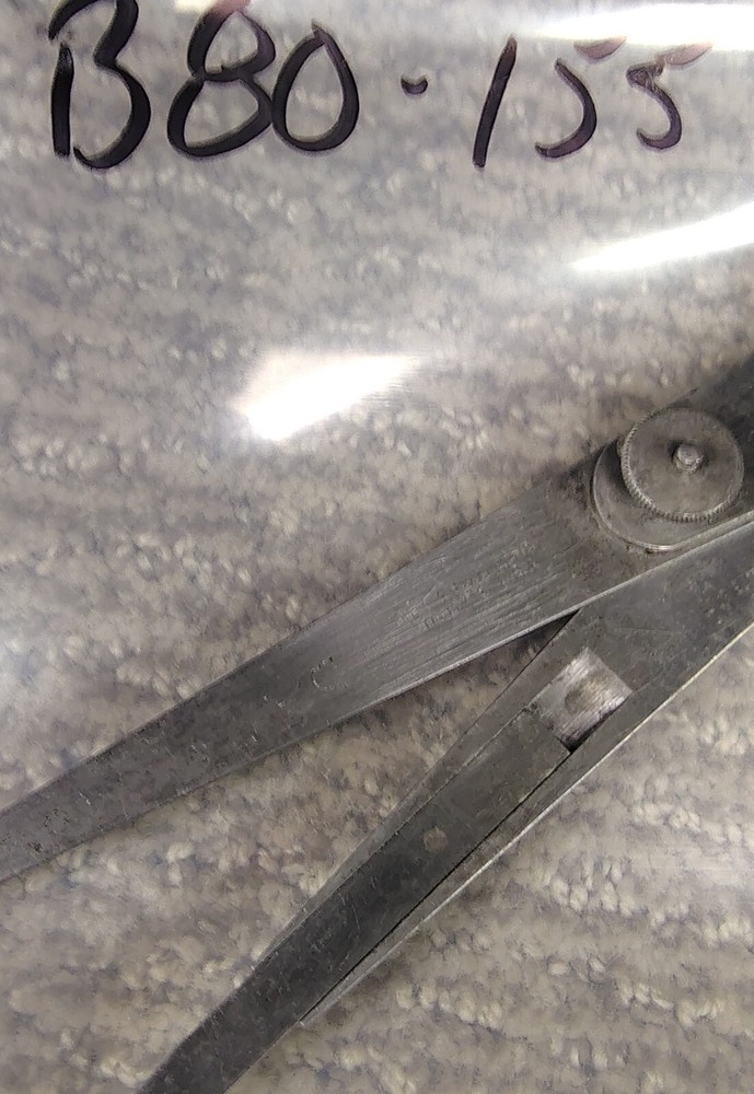🗽 VINTAGE STARRETT 10" ID/OD CALIPER