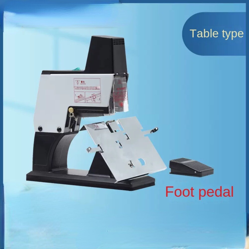 Electric Double Head Flat Staple Machine Staple Binding Machine Save Labour