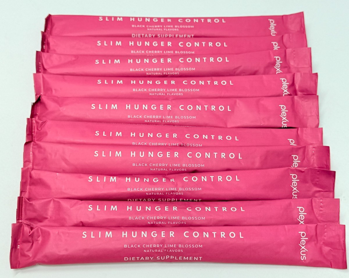 Plexus Slim Hunger Control 10 Single Serving Packets CHOOSE FLAVOR | EXP 5/2026+