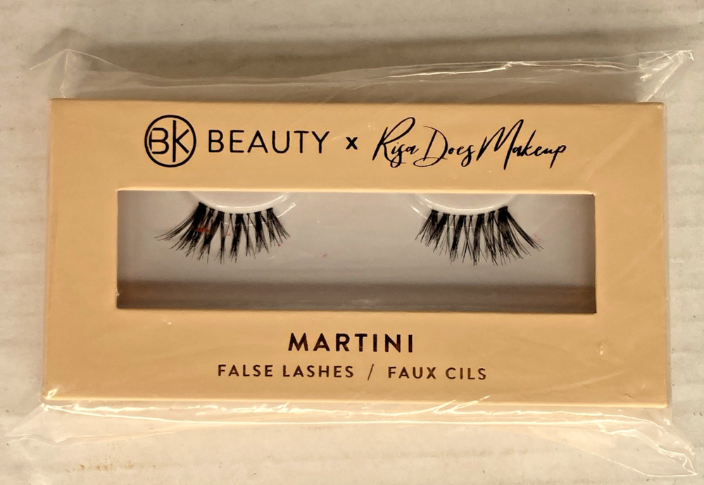 BK Beauty x  Risa Does Makeup False EyeLashes Martini NEW