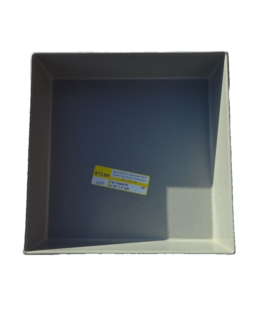 Bon Chef Rectangular Bowl 3 Quart Coated Insert, Model #5107