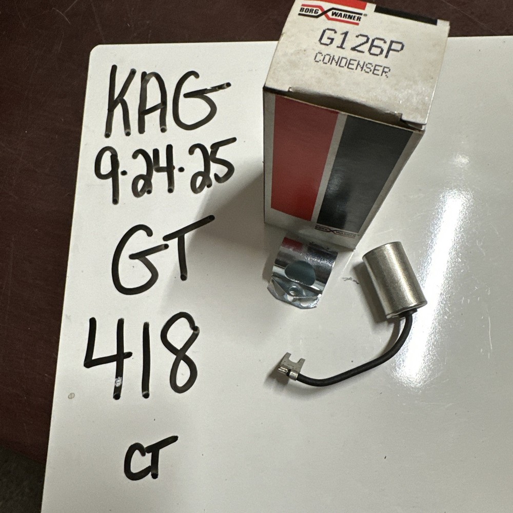 Borg Warner Condenser G-126P
