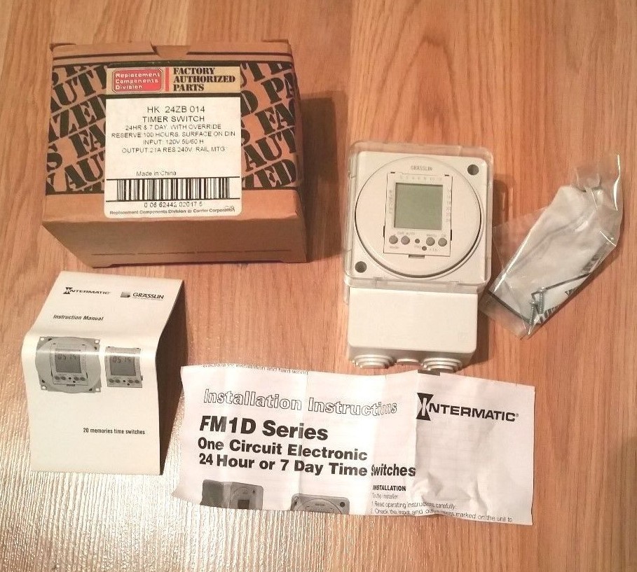 Carrier Timer Switch HK24ZB014