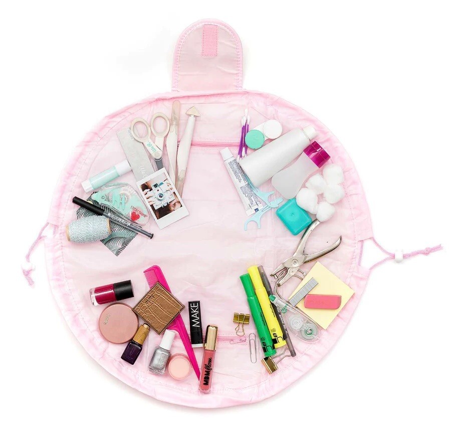 American Crafts, Pink Bloom Pouch - Storage - (3pack)