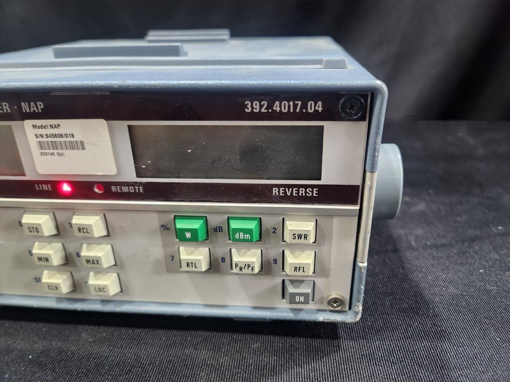 R&S NAP : Power Reflection Meter AS-IS (018)