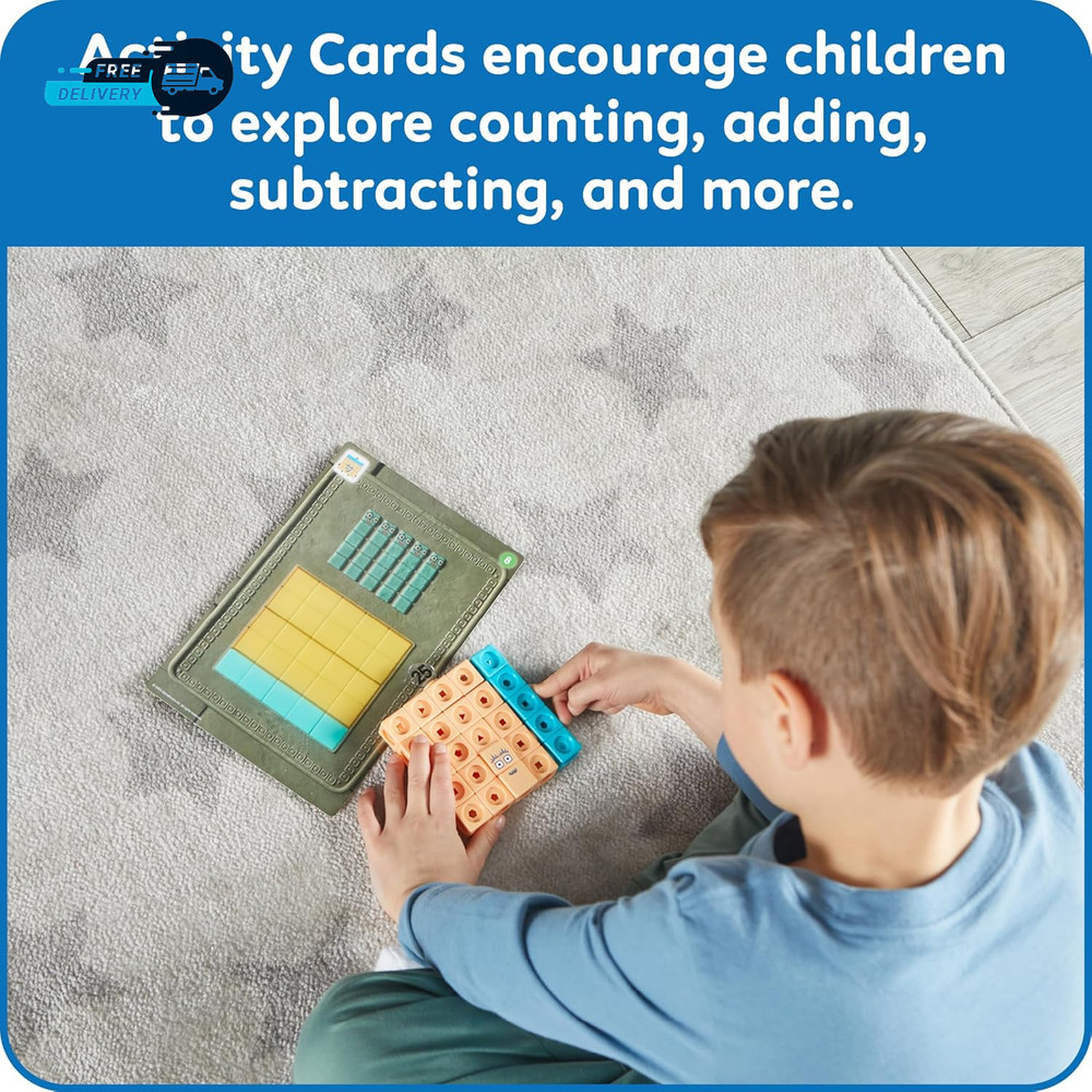 Mathlink Cubes Numberblocks 21-30 Activity Set 20 Preschool Learning Activities