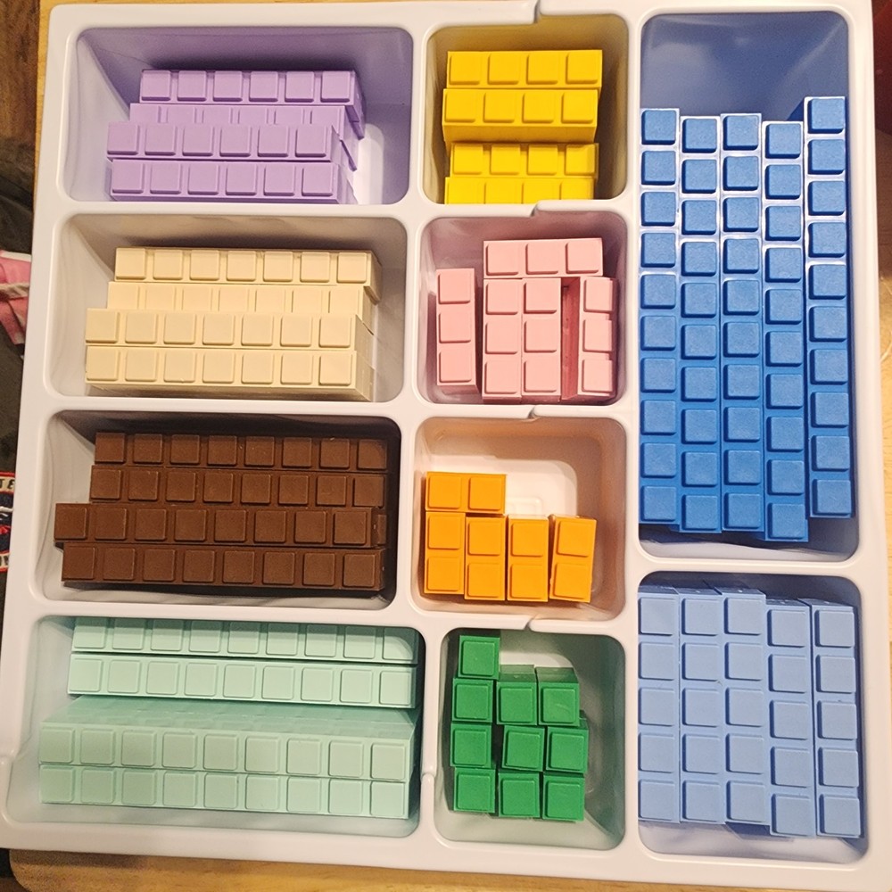 Math-U-See Integer Block Kit Manipulatives Educational Math For ☆Homeschooling☆