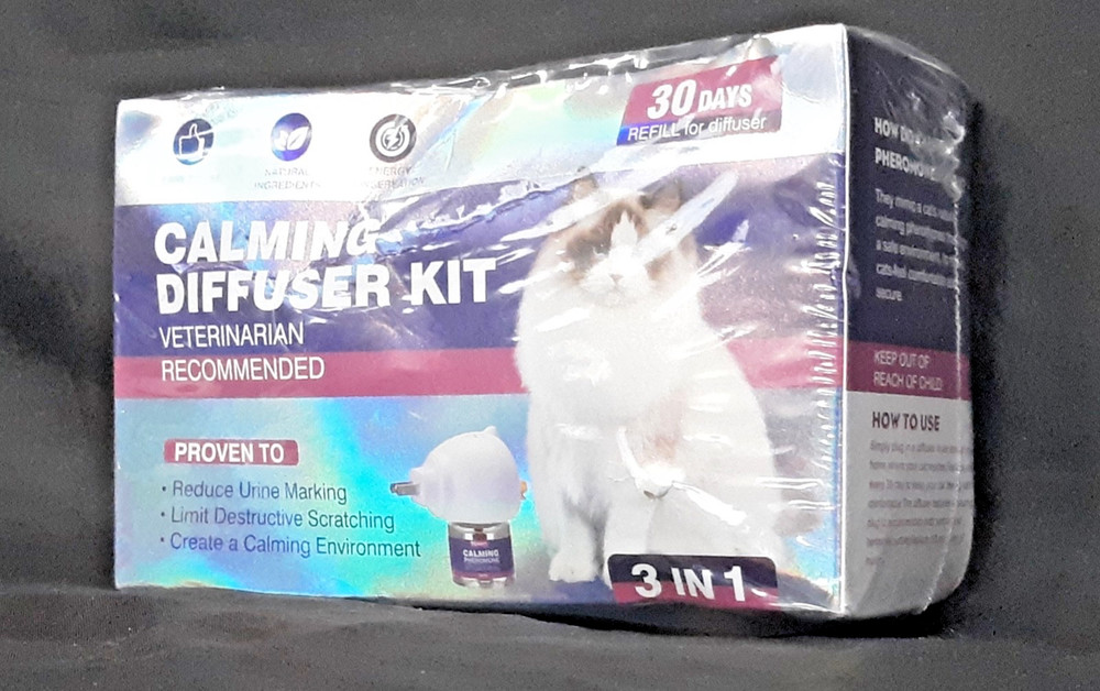 CALMING DIFFUSER KIT FOR CATS VETERINARIAN RECOMMENDED 30 DAYS DIFFUSER REFILL