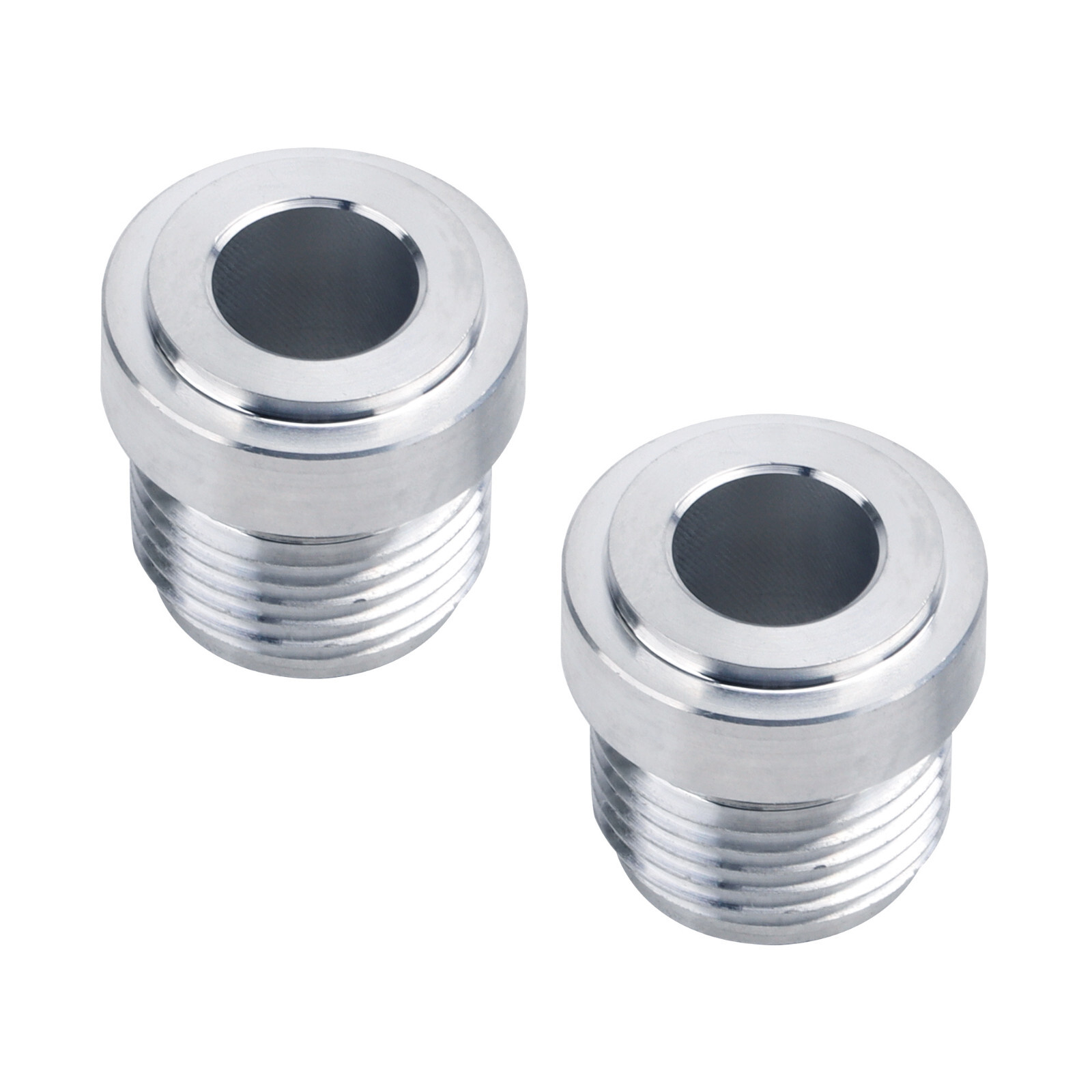 LokoCar Male 10AN Weld On Bung Fittings Adapter Kit AN10 Sealing Aluminum 2Pcs